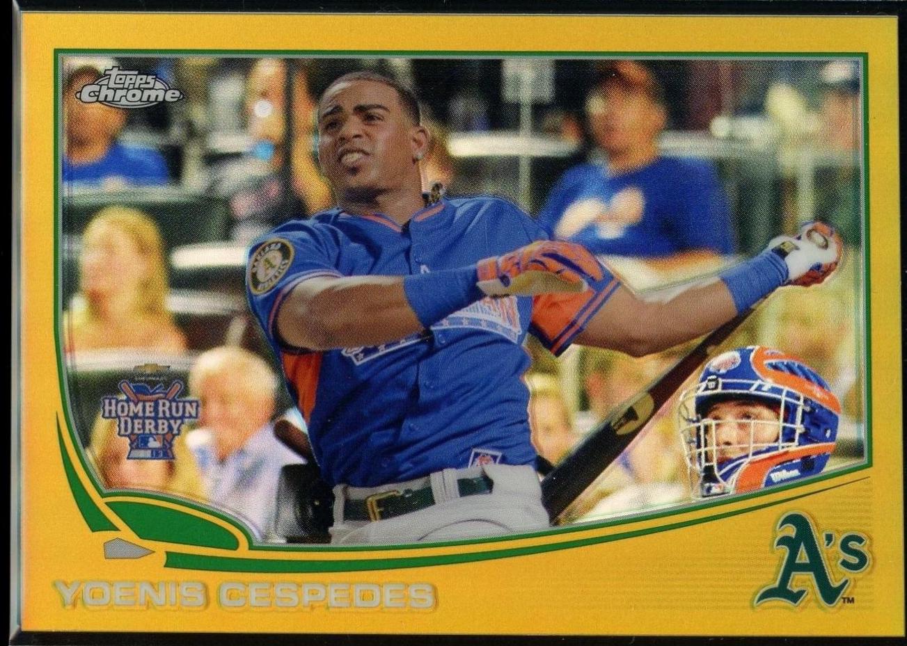 Yoenis Cespedes [Staring Gold Refractor] #96