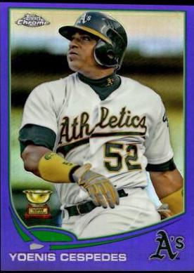 Yoenis Cespedes [Staring Purple Refractor] #96