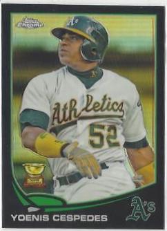 Yoenis Cespedes [Starring Black Refractor] #96