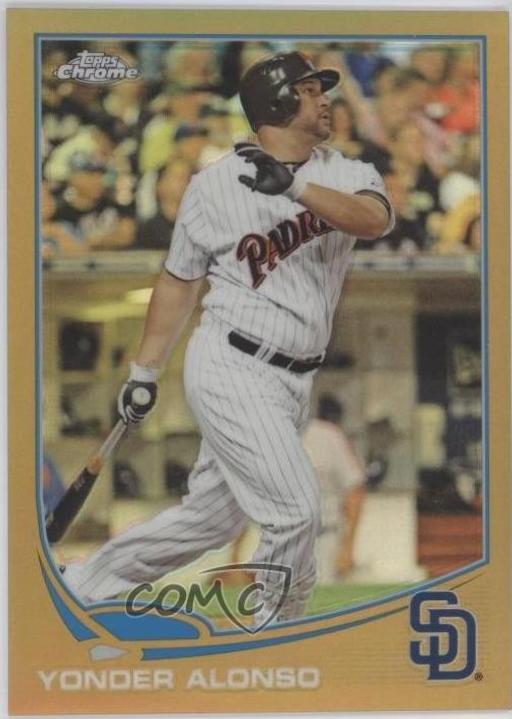 Yonder Alonso [Gold Refractor] #149