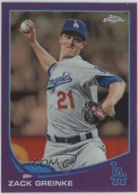 Zack Greinke [Purple Refractor] #161
