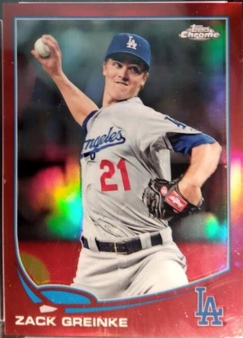 Zack Greinke [Red Refractor] #161