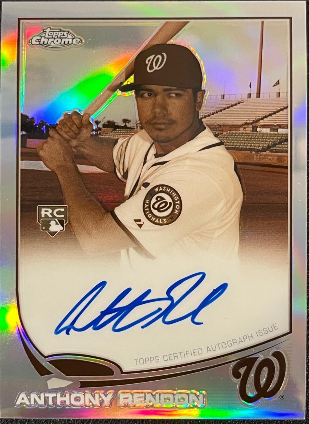 Anthony Rendon [Sepia Refractor] #128