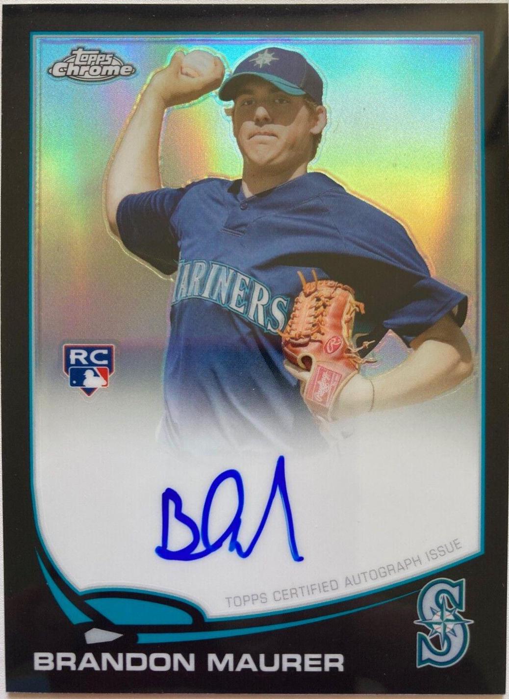 Brandon Maurer [Black Refractor] #102