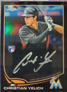 Christian Yelich [Red Refractor] #CY