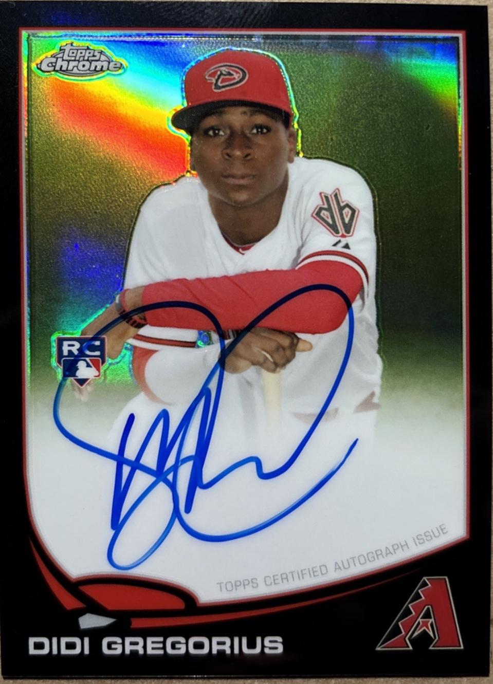 Didi Gregorius [Black Refractor] #65