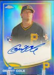 Gerrit Cole [Blue Refractor] #GC