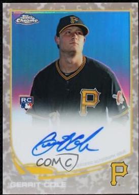Gerrit Cole [Camo Refractor] #GC