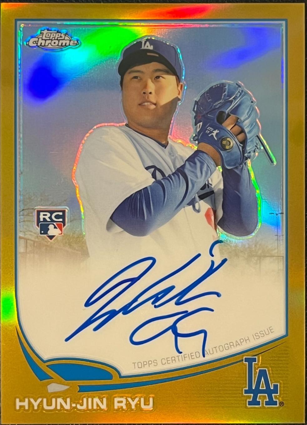 Hyun-Jin Ryu [Gold Refractor] #25