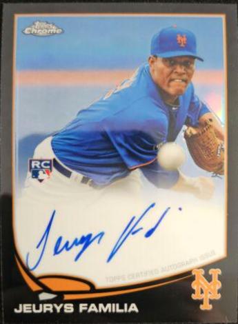 Jeurys Familia [Black Refractor] #59