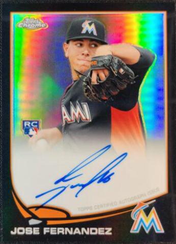 Jose Fernandez [Black Refractor] #32