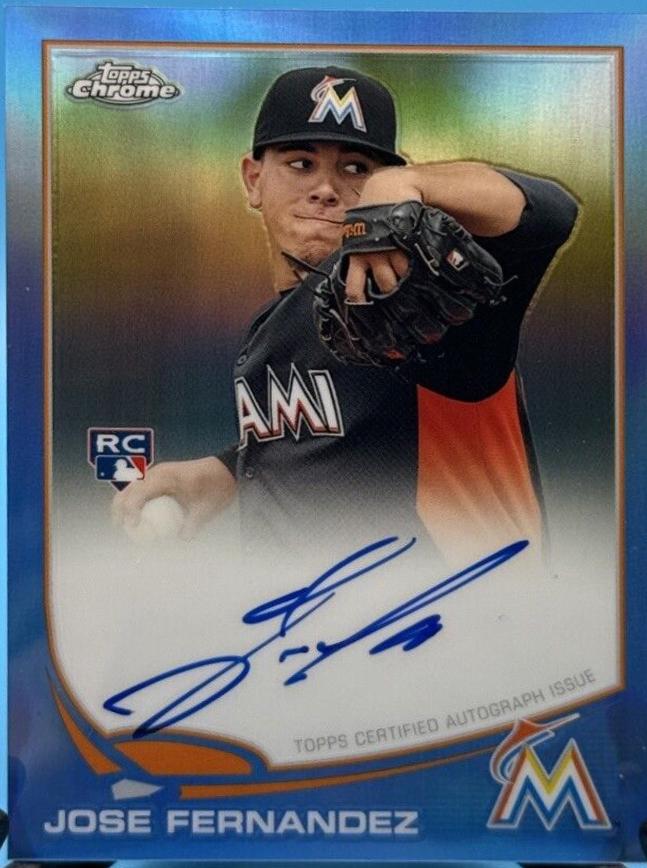 Jose Fernandez [Blue Refractor] #32