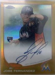 Jose Fernandez [Gold Refractor] #32