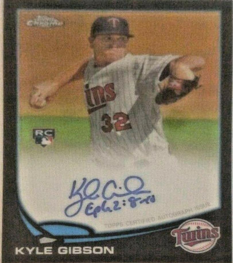 Kyle Gibson [Black Refractor] #KG