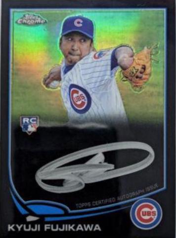 Kyuji Fujikawa [Silver Ink Black Refractor] #130