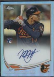 Manny Machado [Blue Refractor] #12