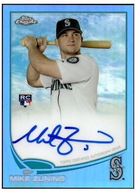 Mike Zunino [Blue Refractor] #MZ