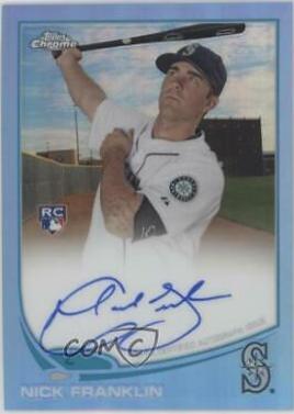 Nick Franklin [Blue Refractor] #NF