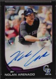 Nolan Arenado [Black Refractor] #78