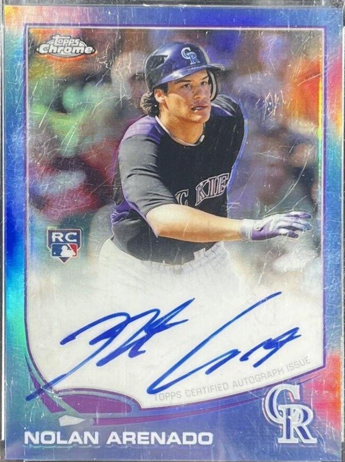 Nolan Arenado [Blue Refractor] #78