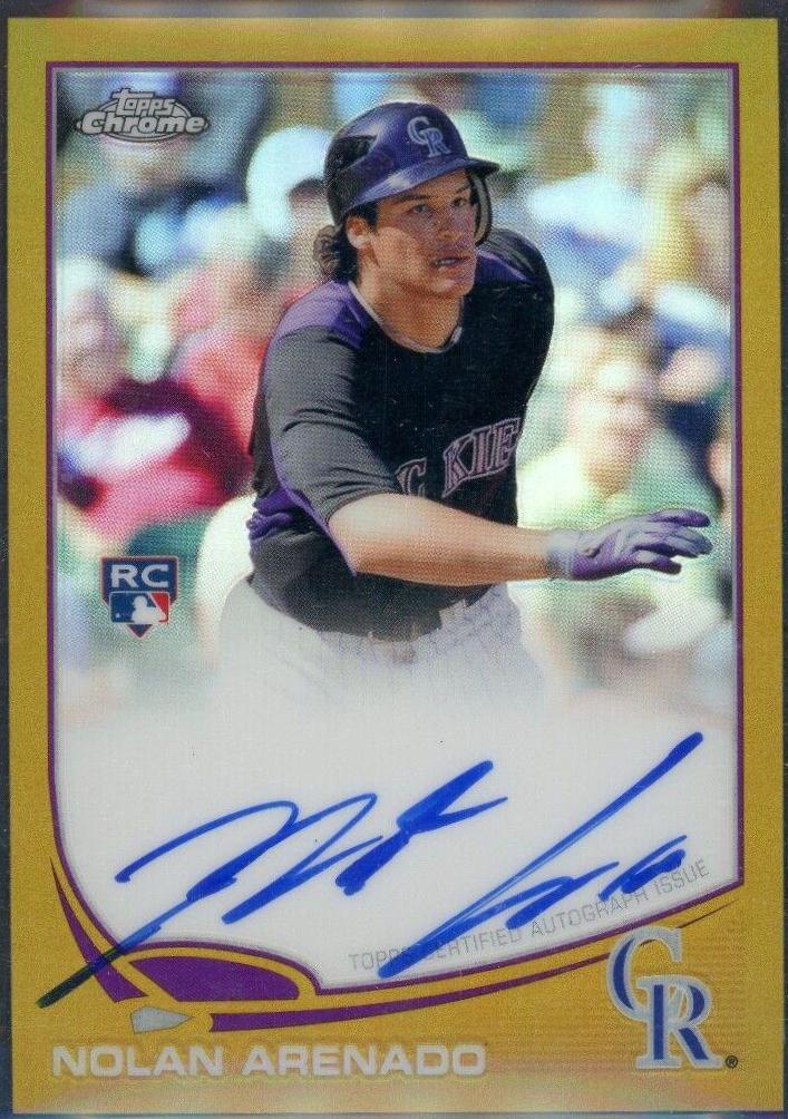 Nolan Arenado [Gold Refractor] #78