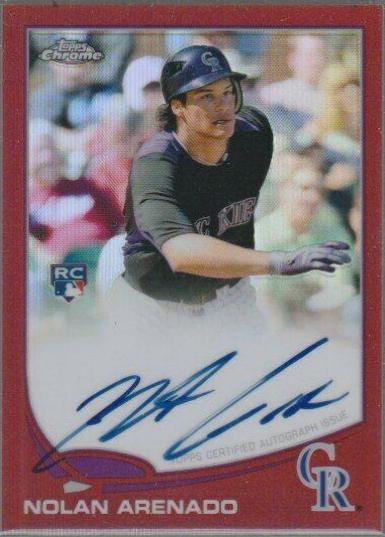 Nolan Arenado [Red Refractor] #78