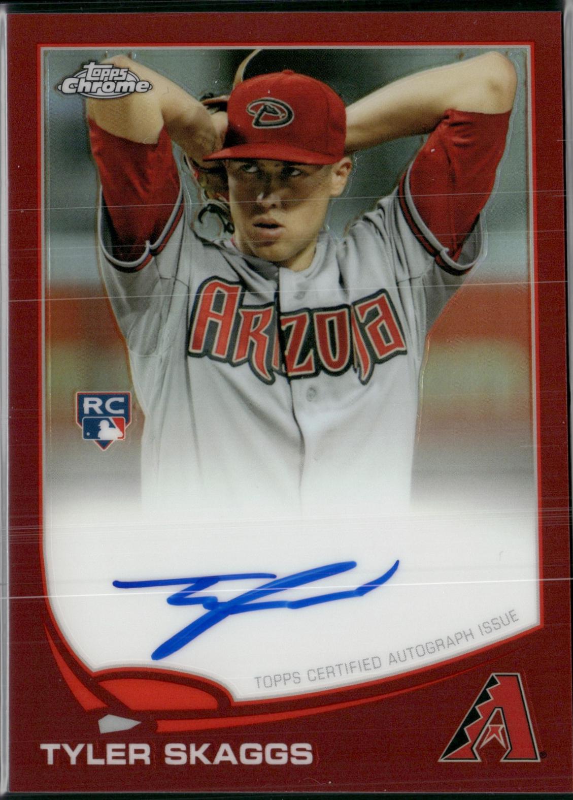 Tyler Skaggs [Red Refractor] #88
