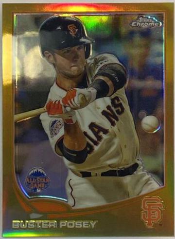 Buster Posey [Gold Refractor] #MB-46
