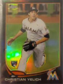 Christian Yelich [Black Refractor] #MB-47