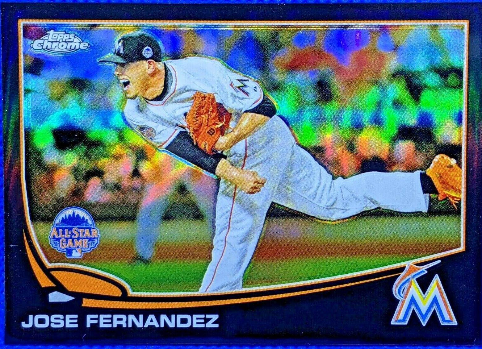 Jose Fernandez [Black Refractor] #MB-37