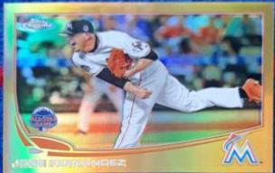 Jose Fernandez [Gold Refractor] #MB-37