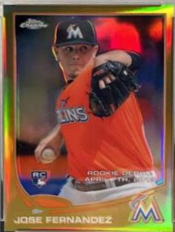 Jose Fernandez [Gold Refractor] #MB-4