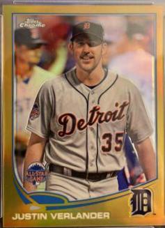 Justin Verlander [Black Refractor] #MB-7