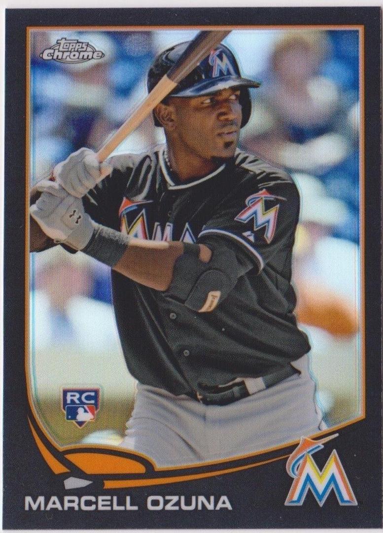 Marcell Ozuna [Black Refractor] #MB-35