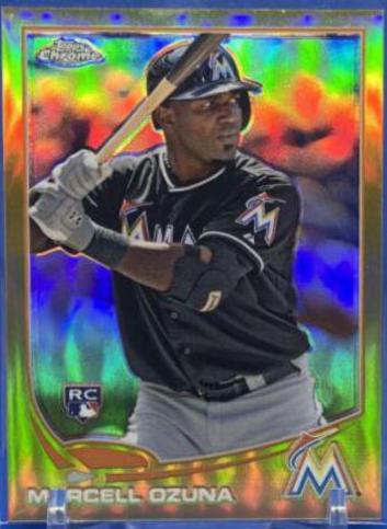 Marcell Ozuna [Gold Refractor] #MB-35