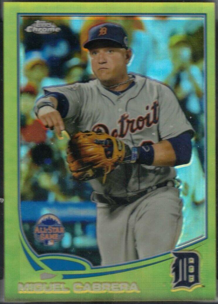 Miguel Cabrera [Gold Refractor] #MB-2