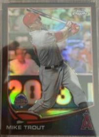 Mike Trout [Black Refractor] #MB-9