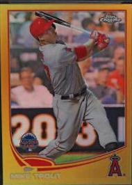 Mike Trout [Gold Refractor] #MB-9