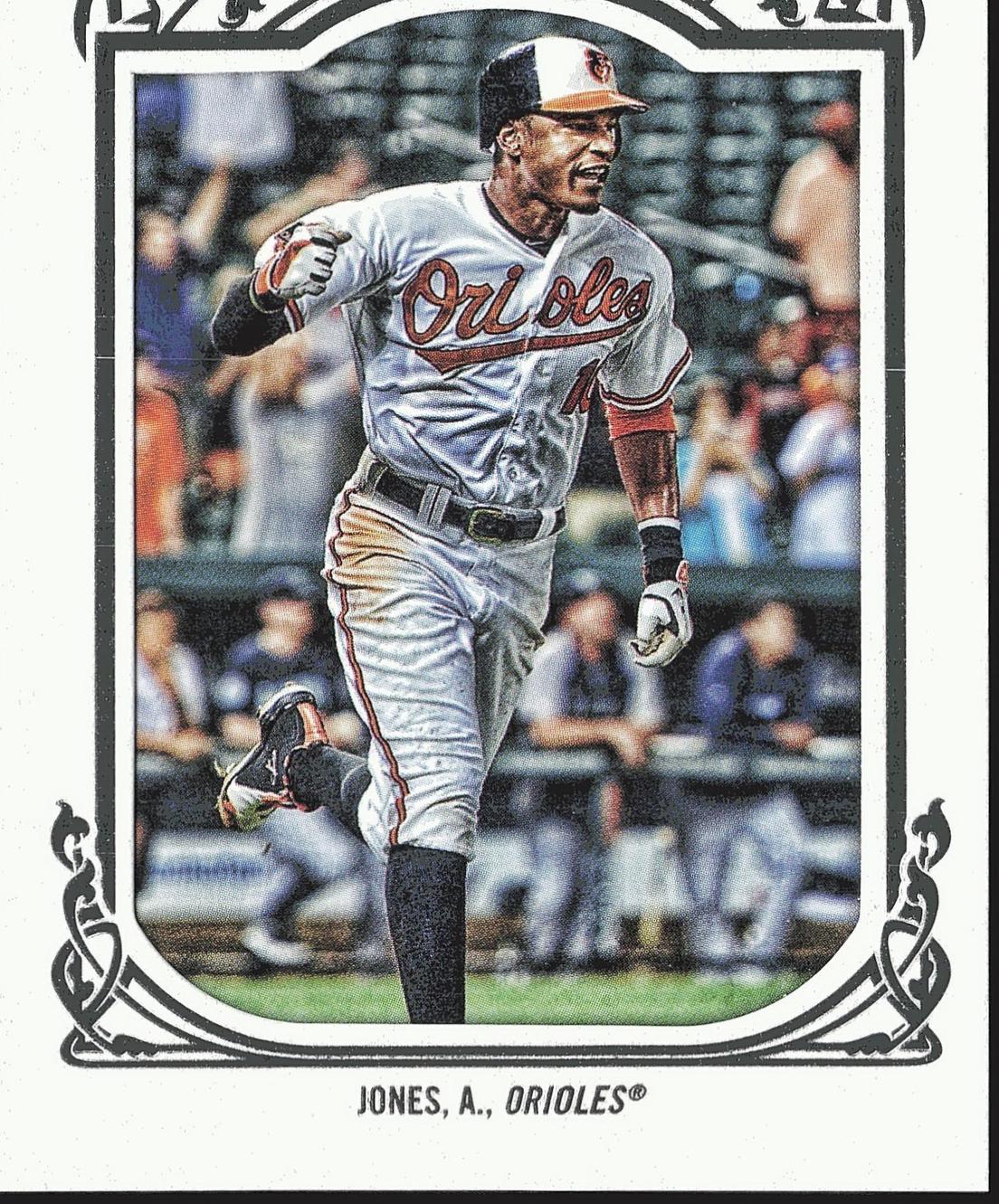 Adam Jones [Framed Paper Silver] #1