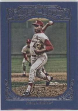 Bob Gibson [Framed Paper Blue] #80