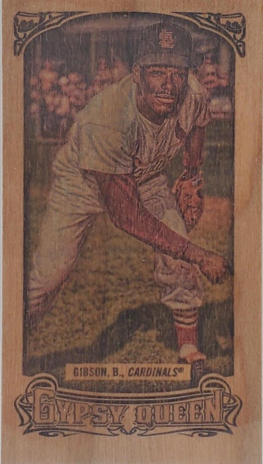 Bob Gibson [Mini Wood] #80