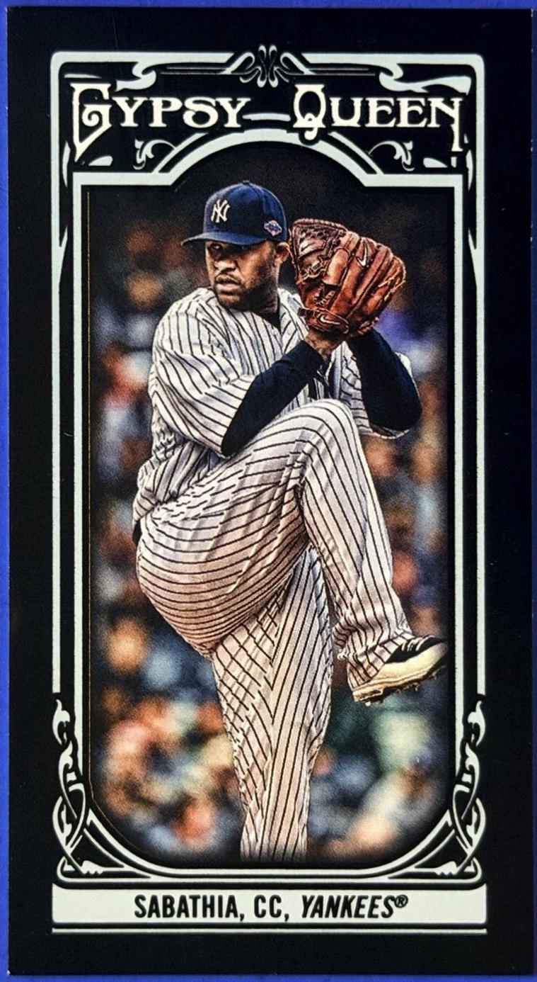 CC Sabathia [Mini Black] #22