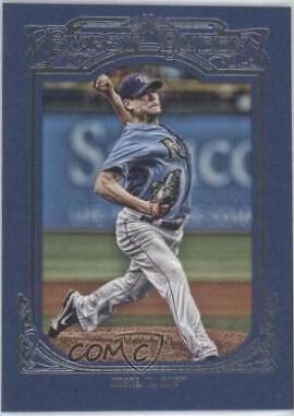 Matt Moore [Framed Paper Blue] #93