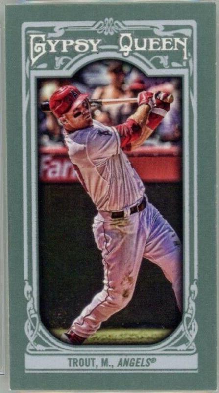 Mike Trout [Mini Batting] #14