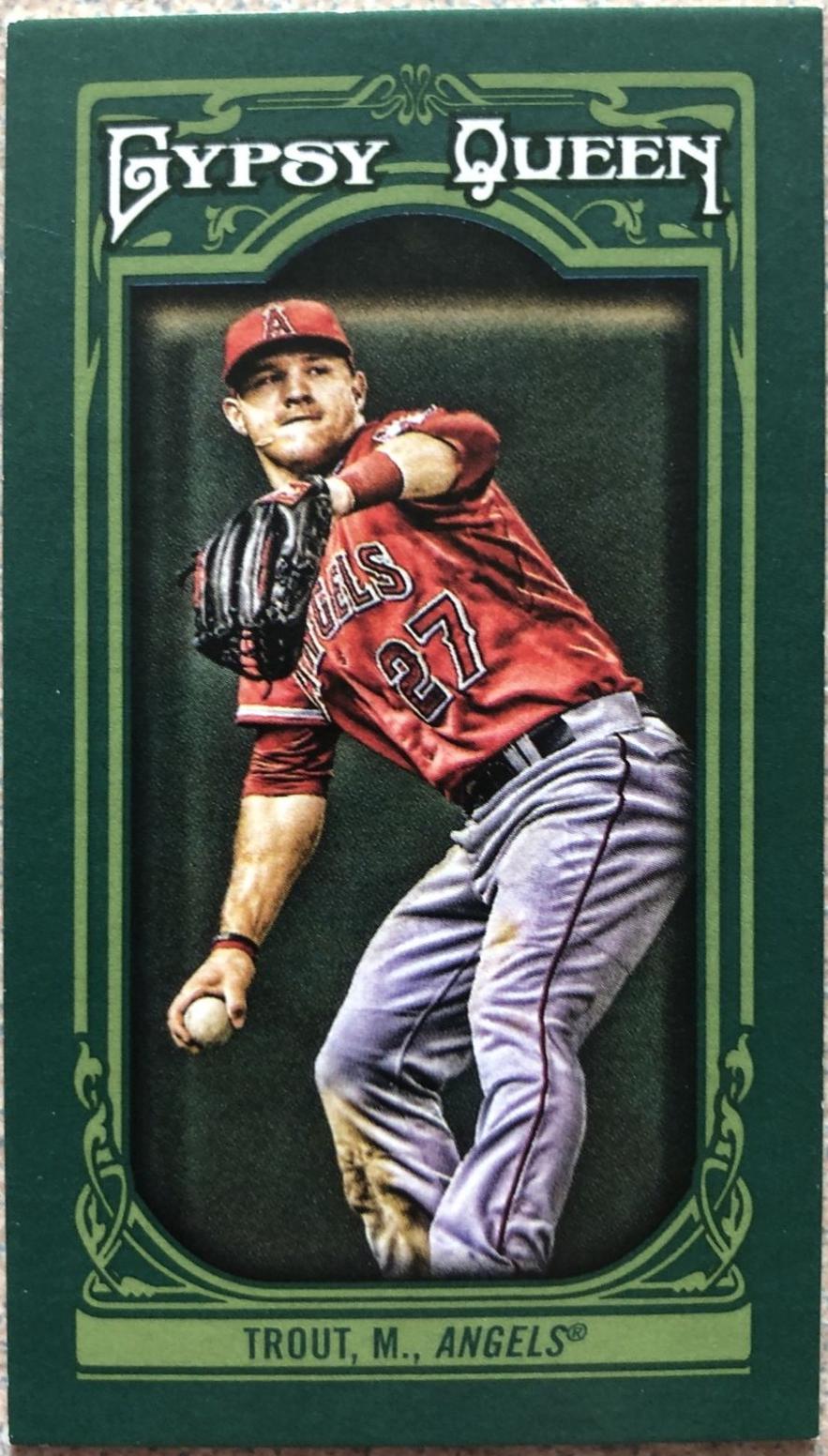 Mike Trout [Mini Green] #14
