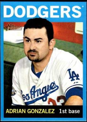 Adrian Gonzalez [Walmart Blue Border] #472