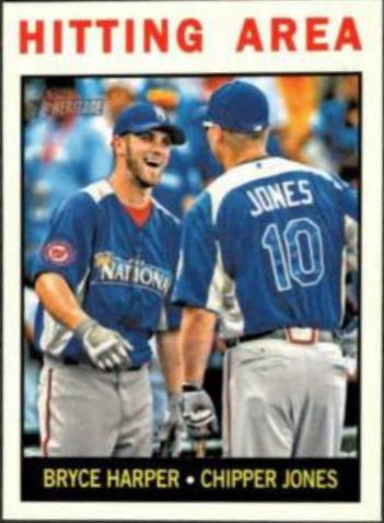 Bryce Harper, Chipper Jones [Venezuelan] #162