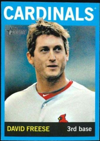 David Freese [Wal Mart Blue Border] #160