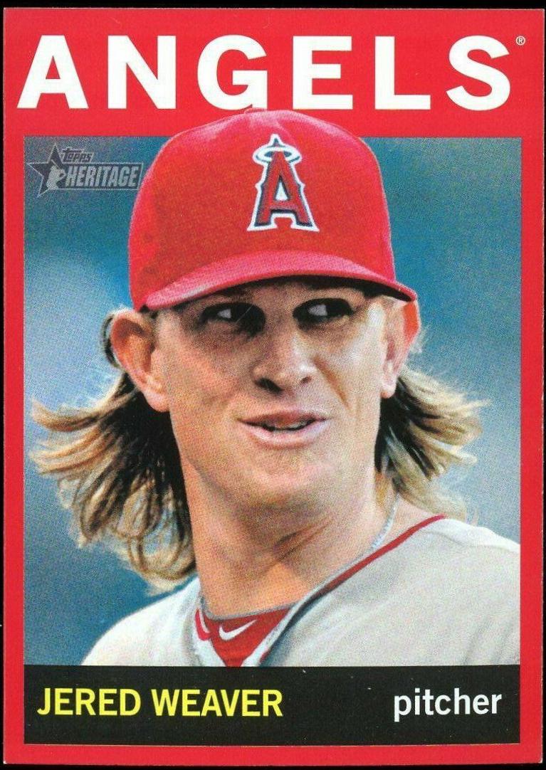 Jared Weaver [Red Border] #449