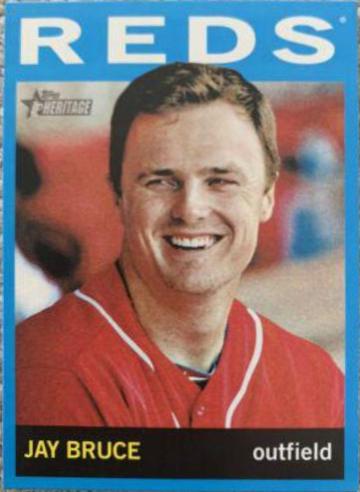 Jay Bruce [Wal Mart Blue Border] #80